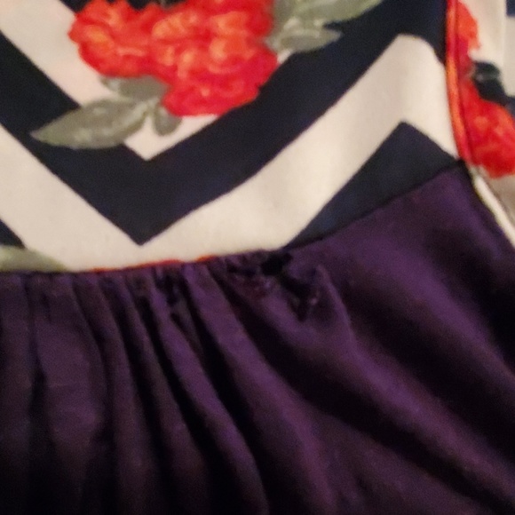 Ruched Floral Tank